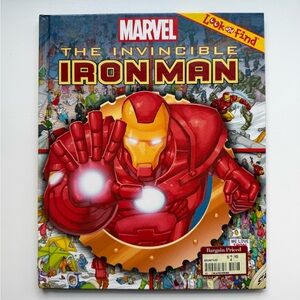 3/$15 | Marvel Iron Man Look-and-Find Hardcover Book